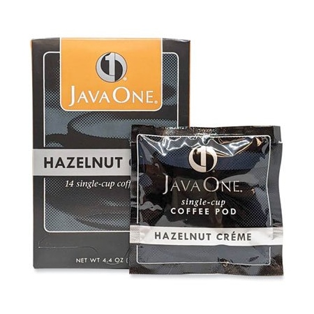 Java Trading Co. Java One, Coffee Pods, Hazelnut Creme, Single Cup, 14PK 70500